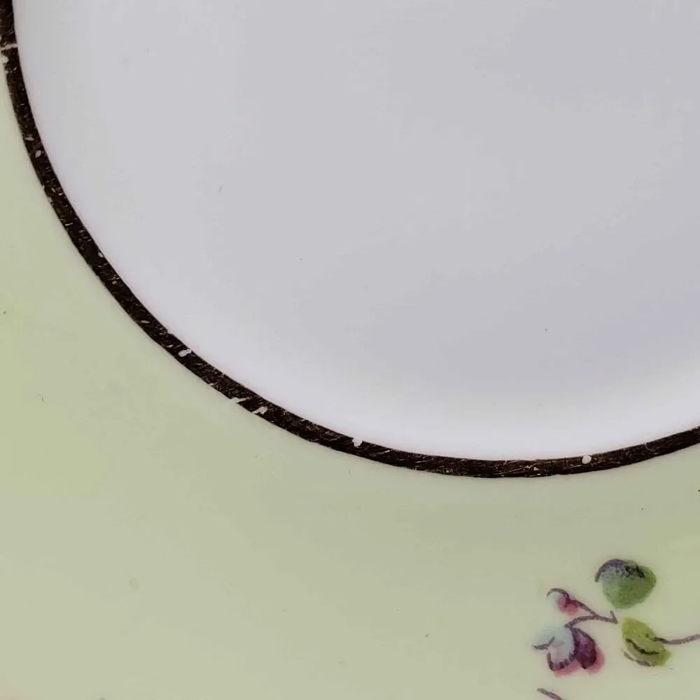 Victoria C&E Teacup and Saucer Pink Flowers Vintage